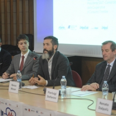 Lorenzo Pomini Luca Zeni Renzo Moser Pierluigi Stefanini Tavola rotonda Alleati per la prevenzione Serate organizzate da Unipol Sai con tema la salute