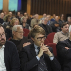 Franco Ianeselli Matteo Uez Fabio Bego Tavola rotonda Alleati per la prevenzione Serate organizzate da Unipol Sai con tema la salute